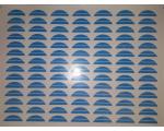 Decalque Meia Lua Azul Claro 2